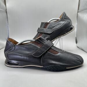 Cole Haan Estadio Driving Shoes Mens Size 10.5M Leather Loafers Nike Air